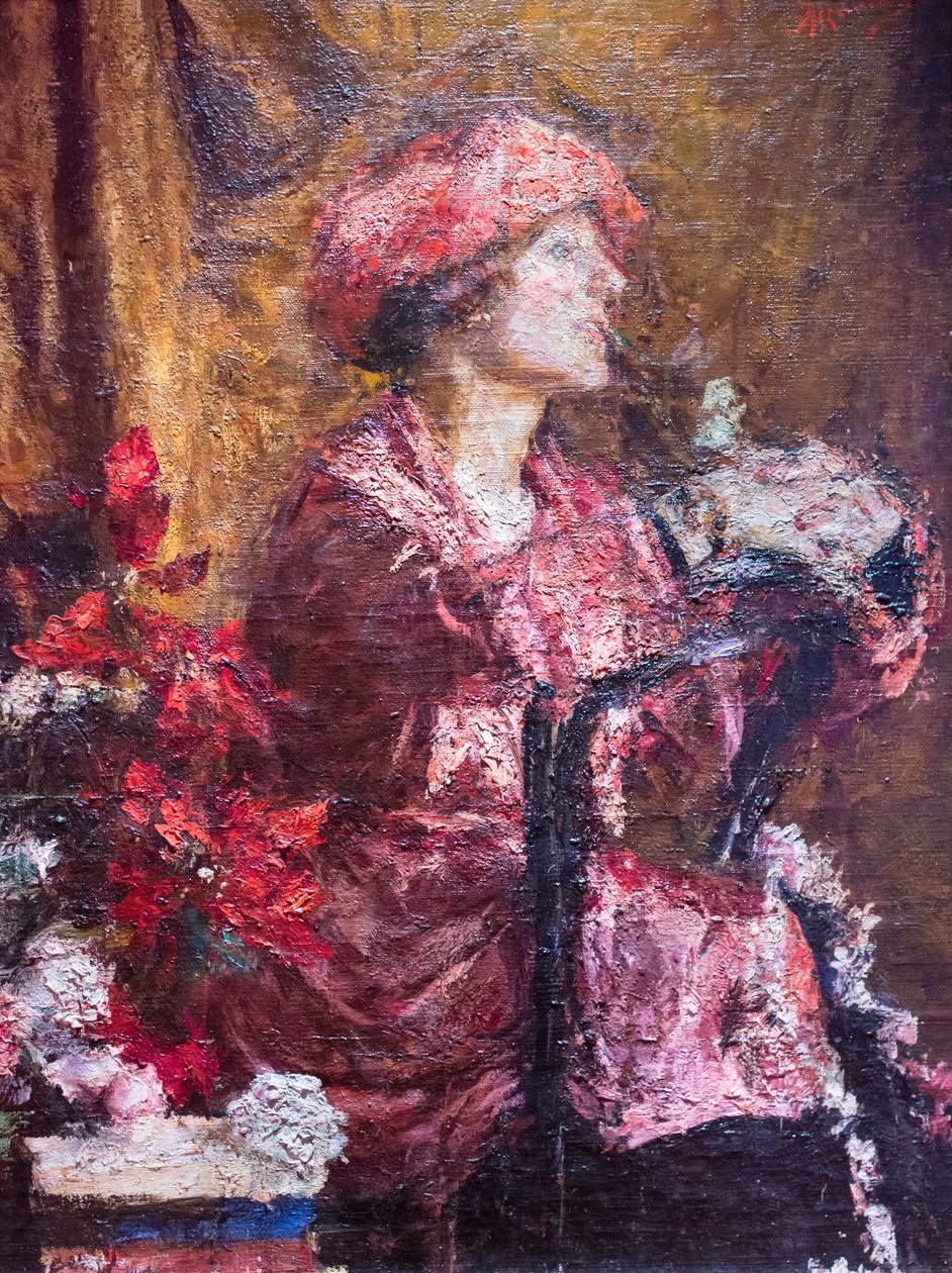Enrica ve fialové od Antonio Mancini