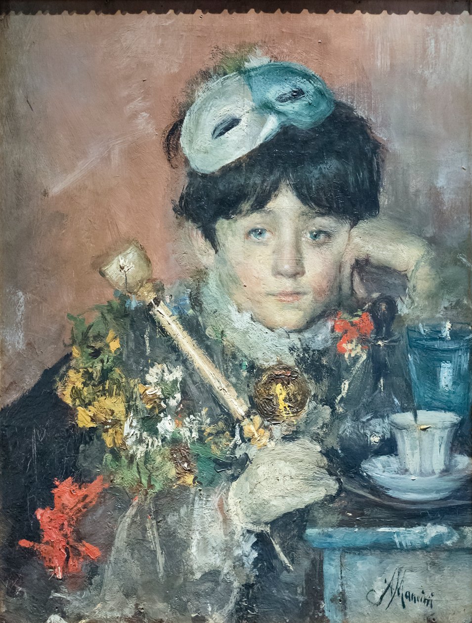 Naamio od Antonio Mancini