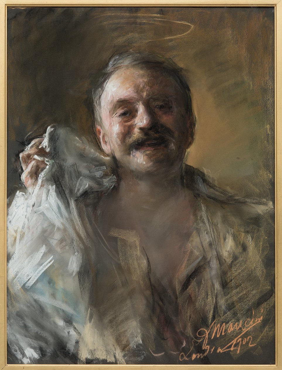 Autoportrét od Antonio Mancini