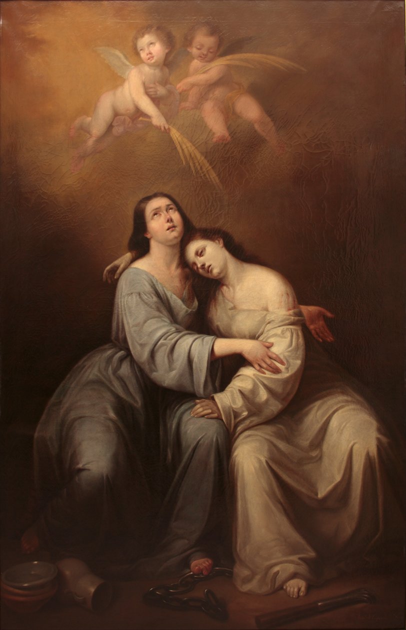 Saint Justa a Saint Rufina od Antonio María Esquivel