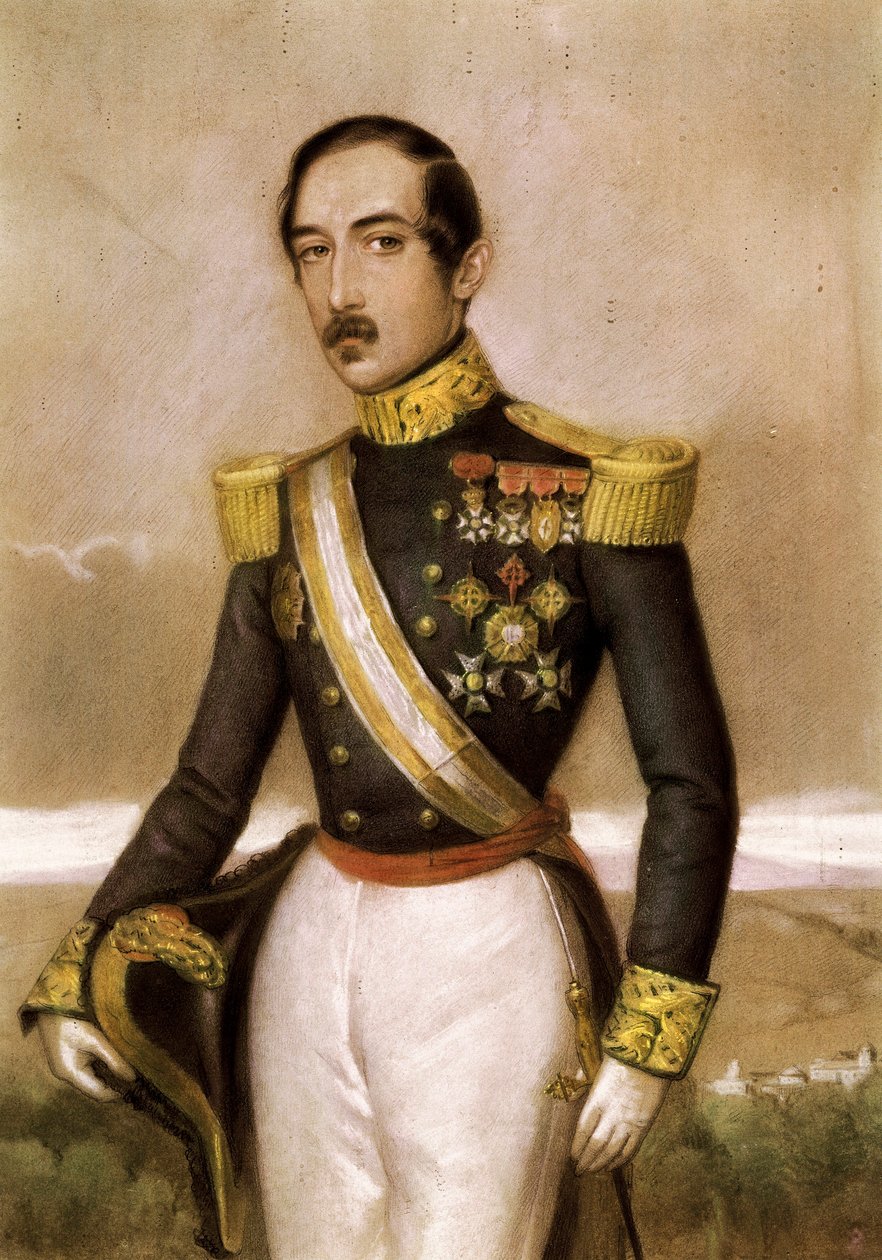 Portrét vojáka Manuel Gutierrez de la Concha e Irigoyen (1806-1874) od Antonio María Esquivel y Suárez de Urbina