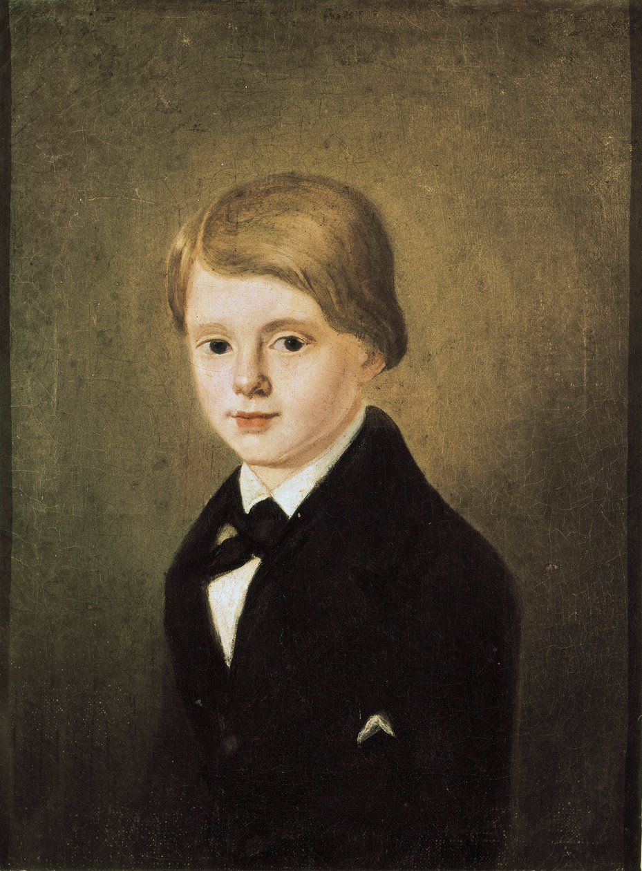 Portrét mladého Emilia CASTELARA (1832-1899) od Antonio María Esquivel y Suárez de Urbina