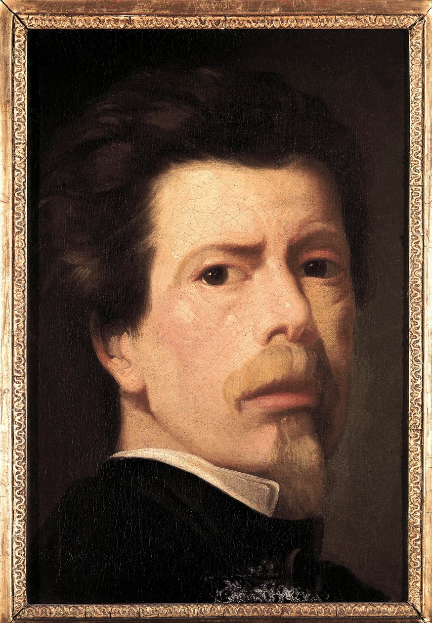 Autoportrét. Obraz Antonio Maria Esquivel y Suarez de Urbina (1806-1857). olej na plátně od Antonio María Esquivel y Suárez de Urbina