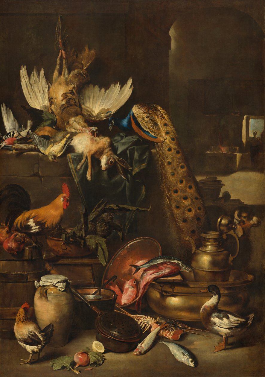 The Larder, pravděpodobně c. 16501660. od Antonio Maria Vassallo