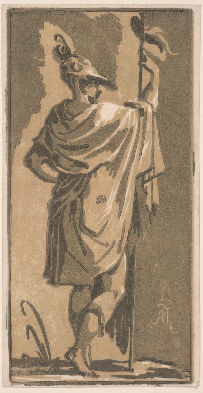Jakuba (inkoust na papíře) od Antonio Maria Zanetti