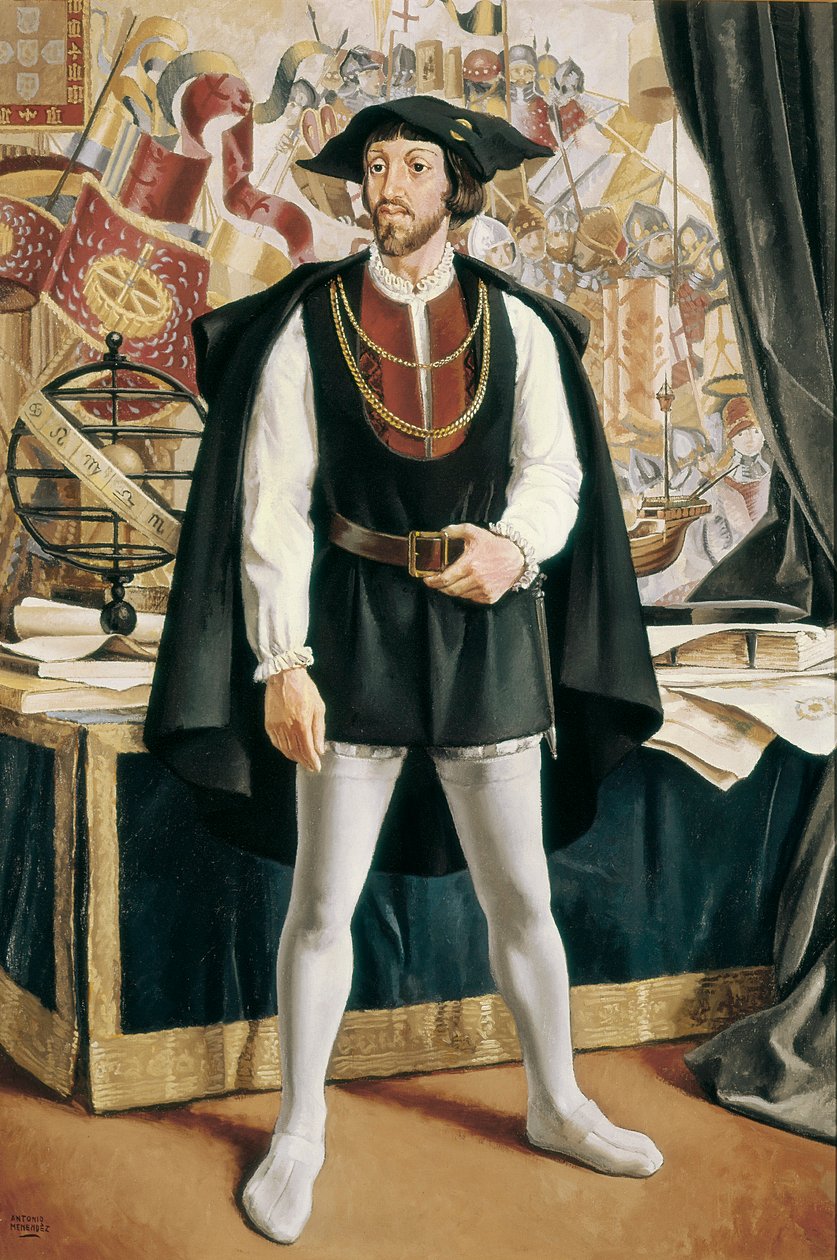 Portrét Jana II Portugalského od Antonio Menendez