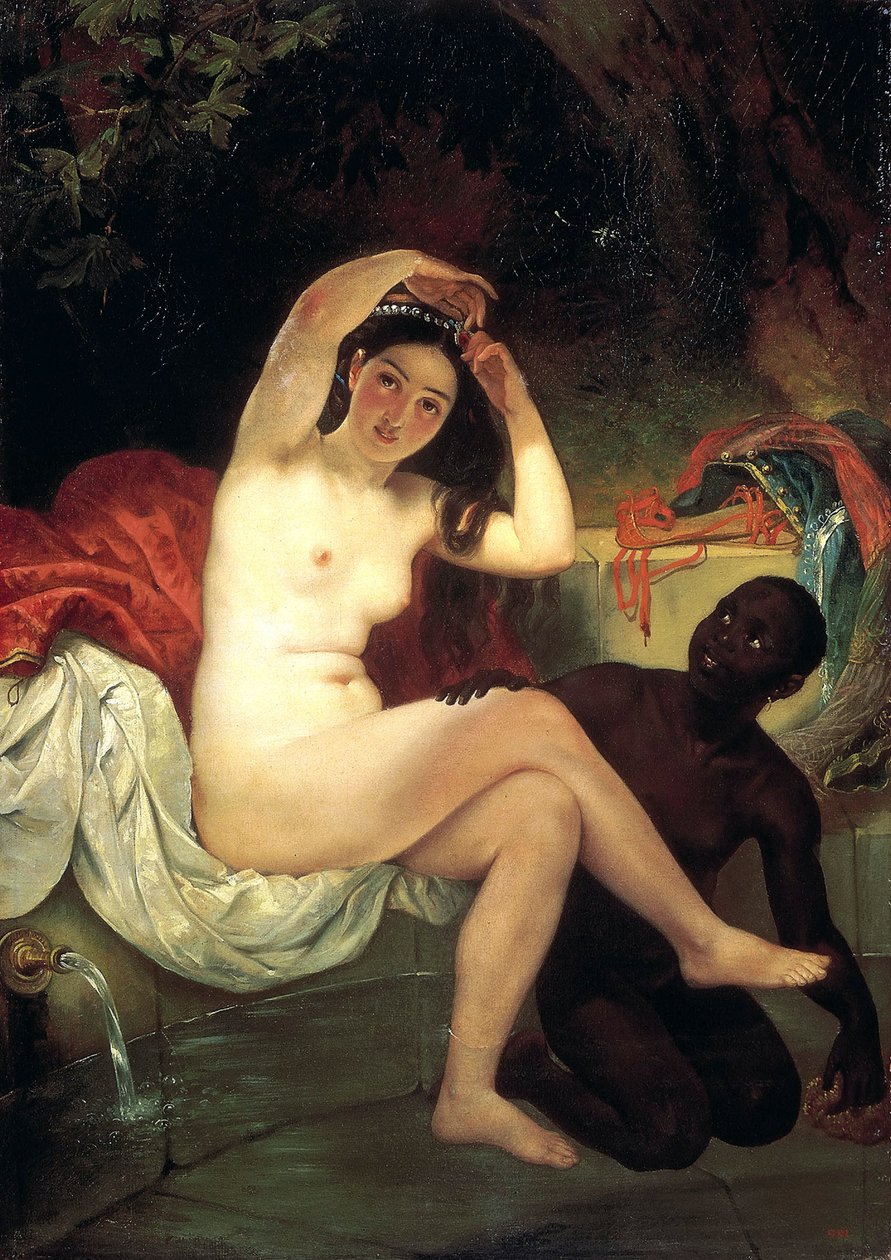 Koupání Bathsheba, 1832. od Antonio Molinari