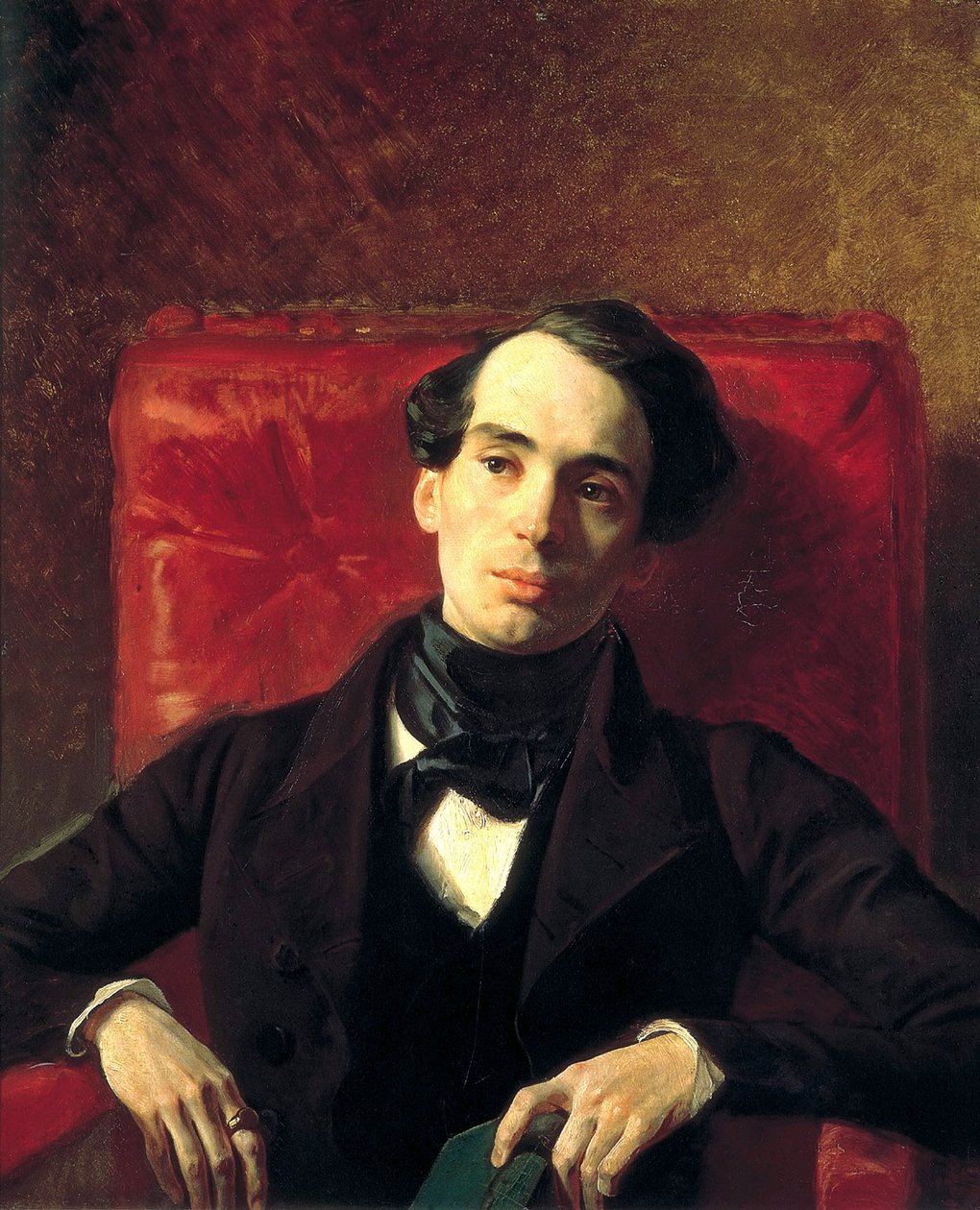 Portrét autora Alexandra Strugovshchikova, 1808-1878, 1840. od Antonio Molinari