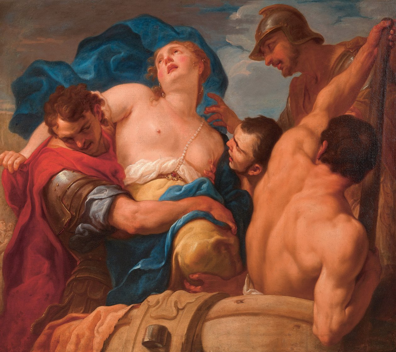 Znásilnění Heleny, ca. 1695. od Antonio Molinari