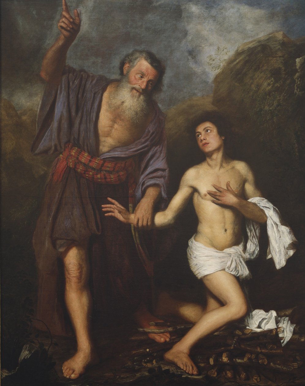 The Sacrifice of Isaac, c.1659 (olej na plátně) od Antonio Pereda y Salgado