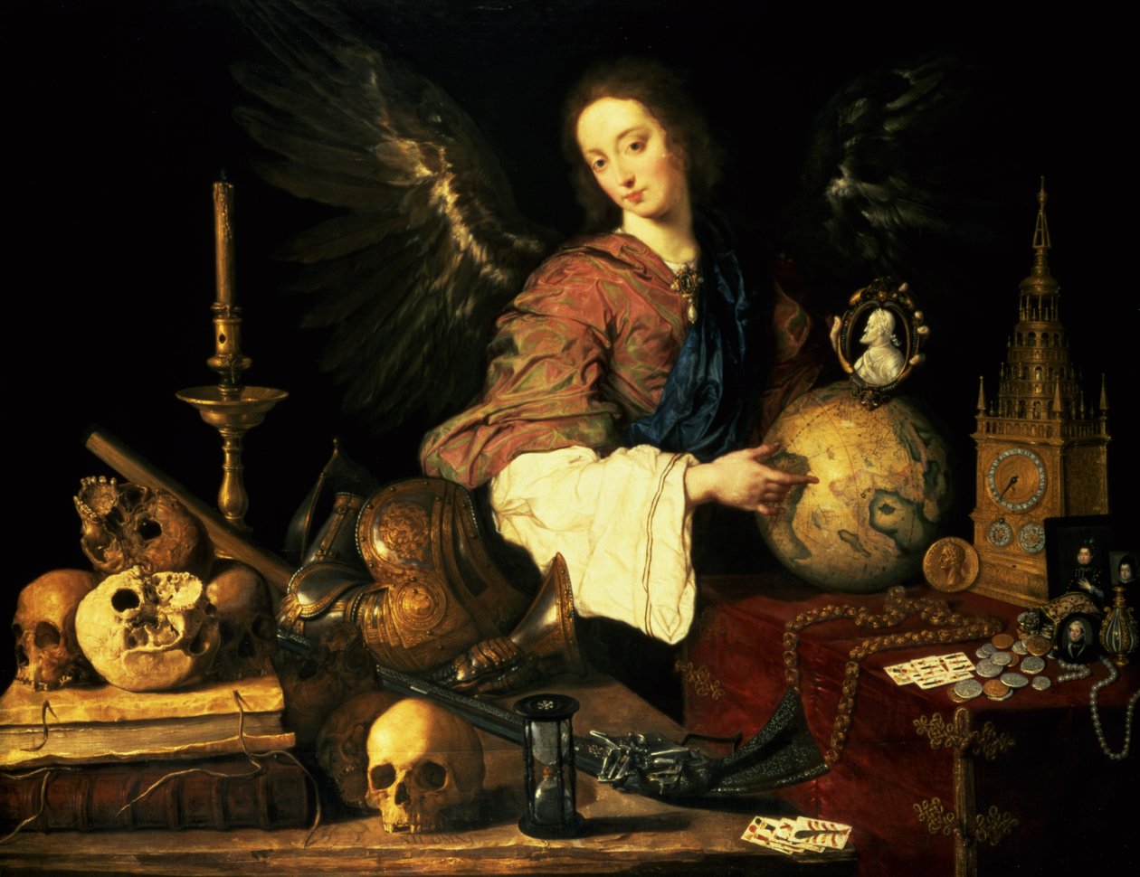 Vanitas, asi 1634 od Antonio Pereda y Salgado