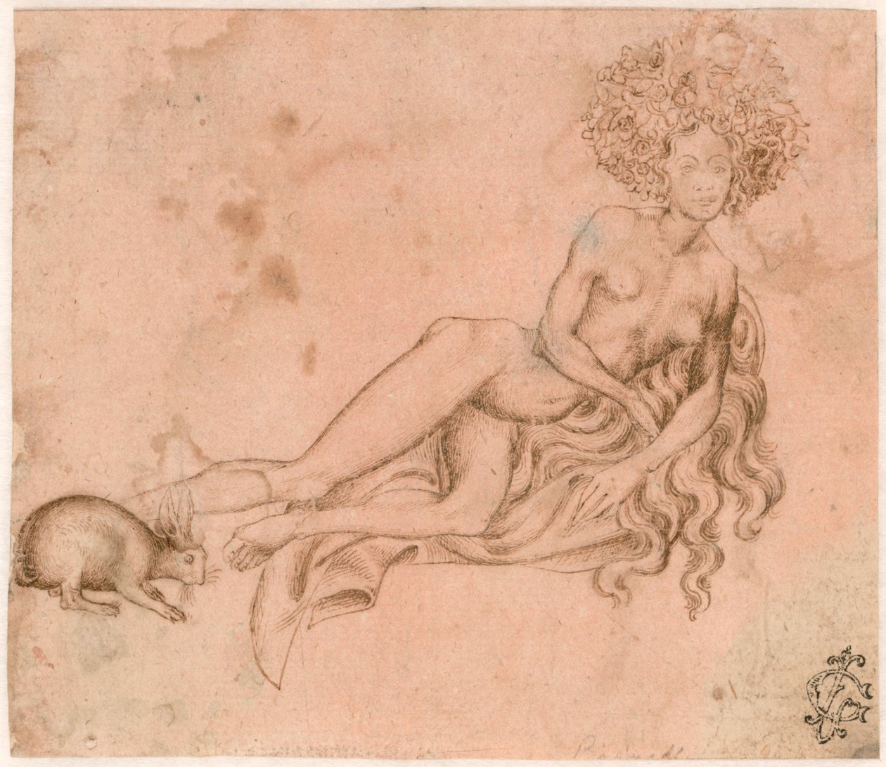 Alegorie Luxurie, cca 1426 od Antonio Pisanello