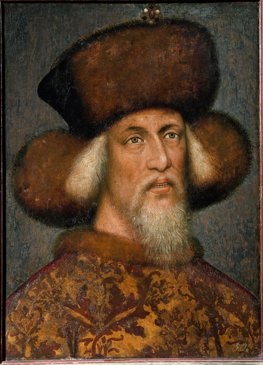 Portrét Zikmunda I. ze Svaté říše od Antonio Pisanello