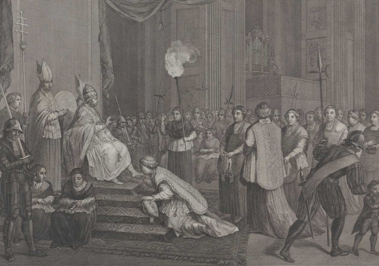 Korunovace papeže Pia VI., 1801. od Antonio Poggioli