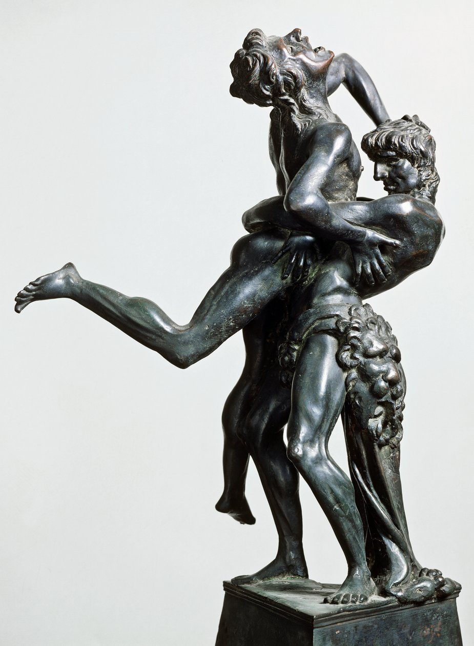 Hercules a Antaeus, ca 1475, Antonio Pollaiuolo (1431 nebo 1432-1498), bronzová socha, 46 cm, Itálie od Antonio Pollaiuolo