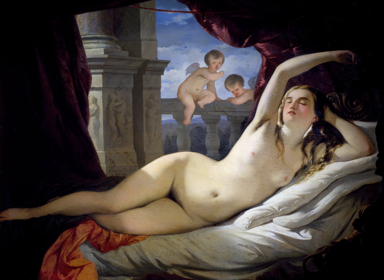 Spící Venuše od Antonio Puccinelli