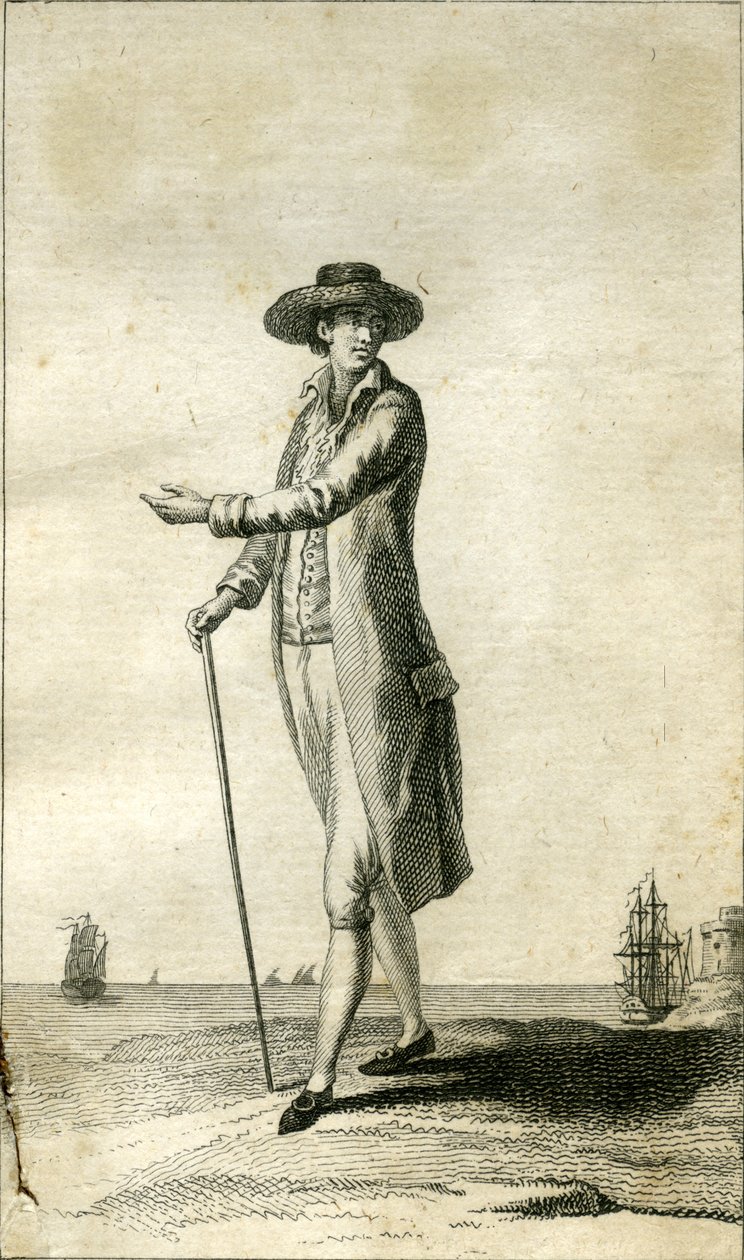 "Criollo z Cartageny de Indias". od Antonio Rodríguez