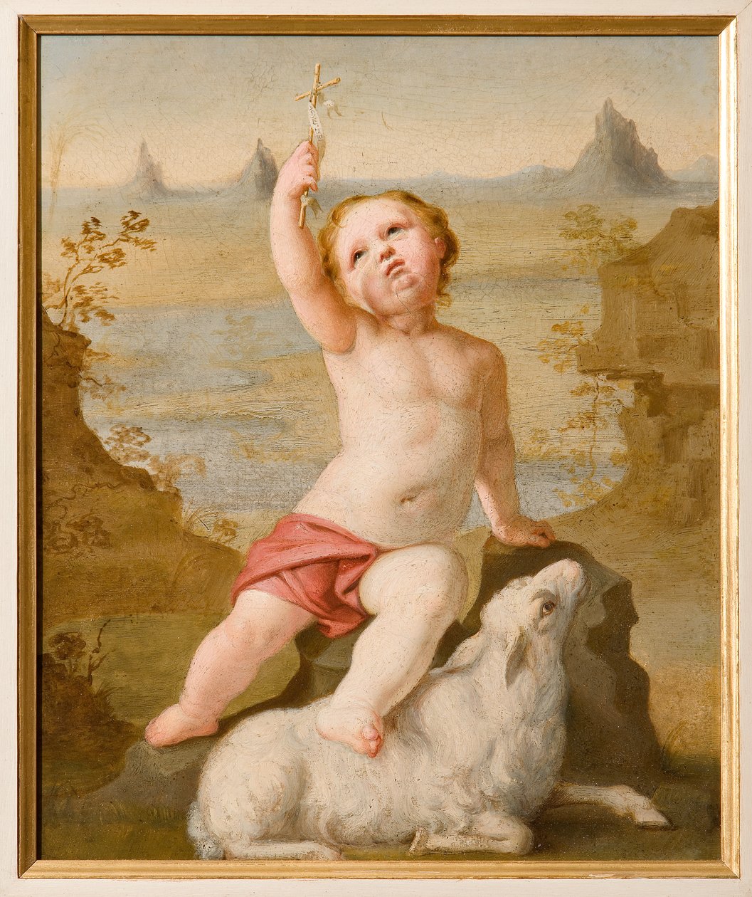 John St. John (olej na kartonu) od Antonio Simonazzi