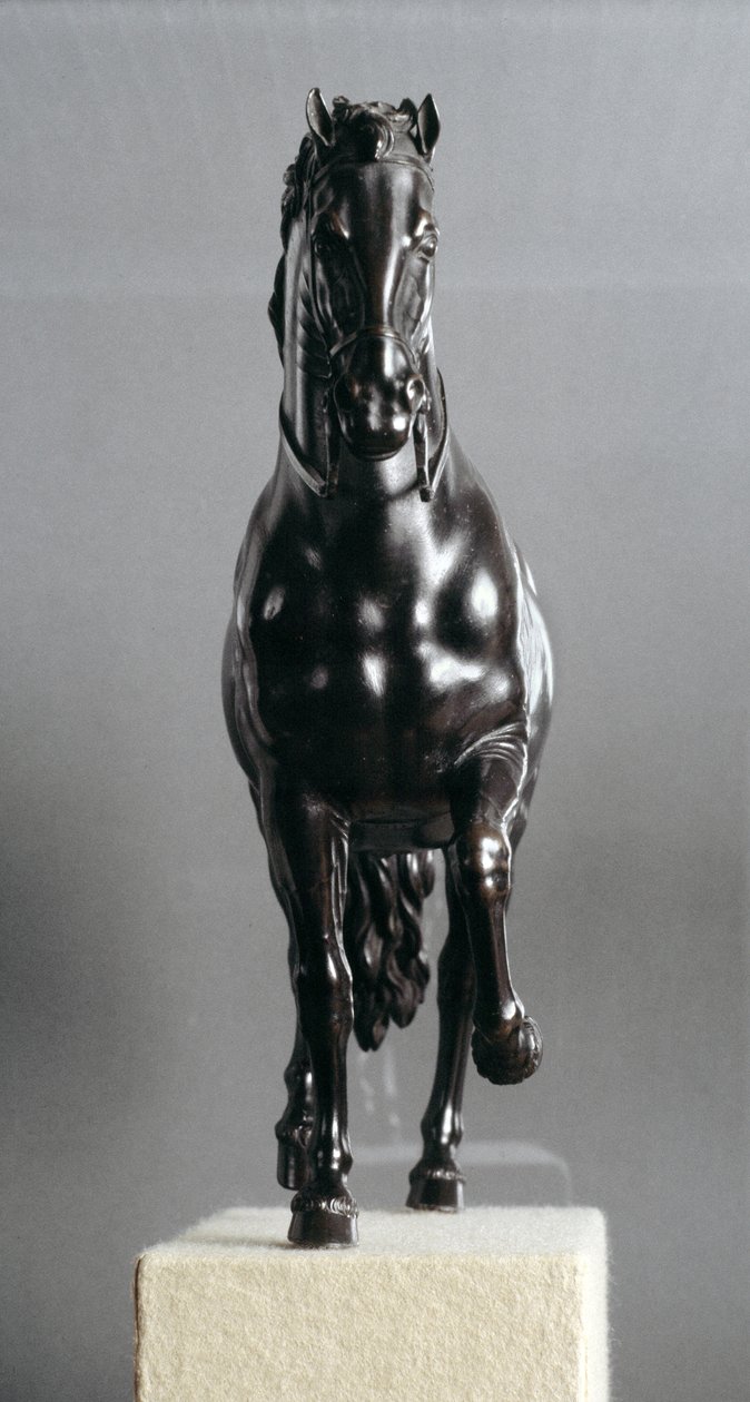 A Pacing Horse, cca 1600 (litý bronz) od Antonio Susini