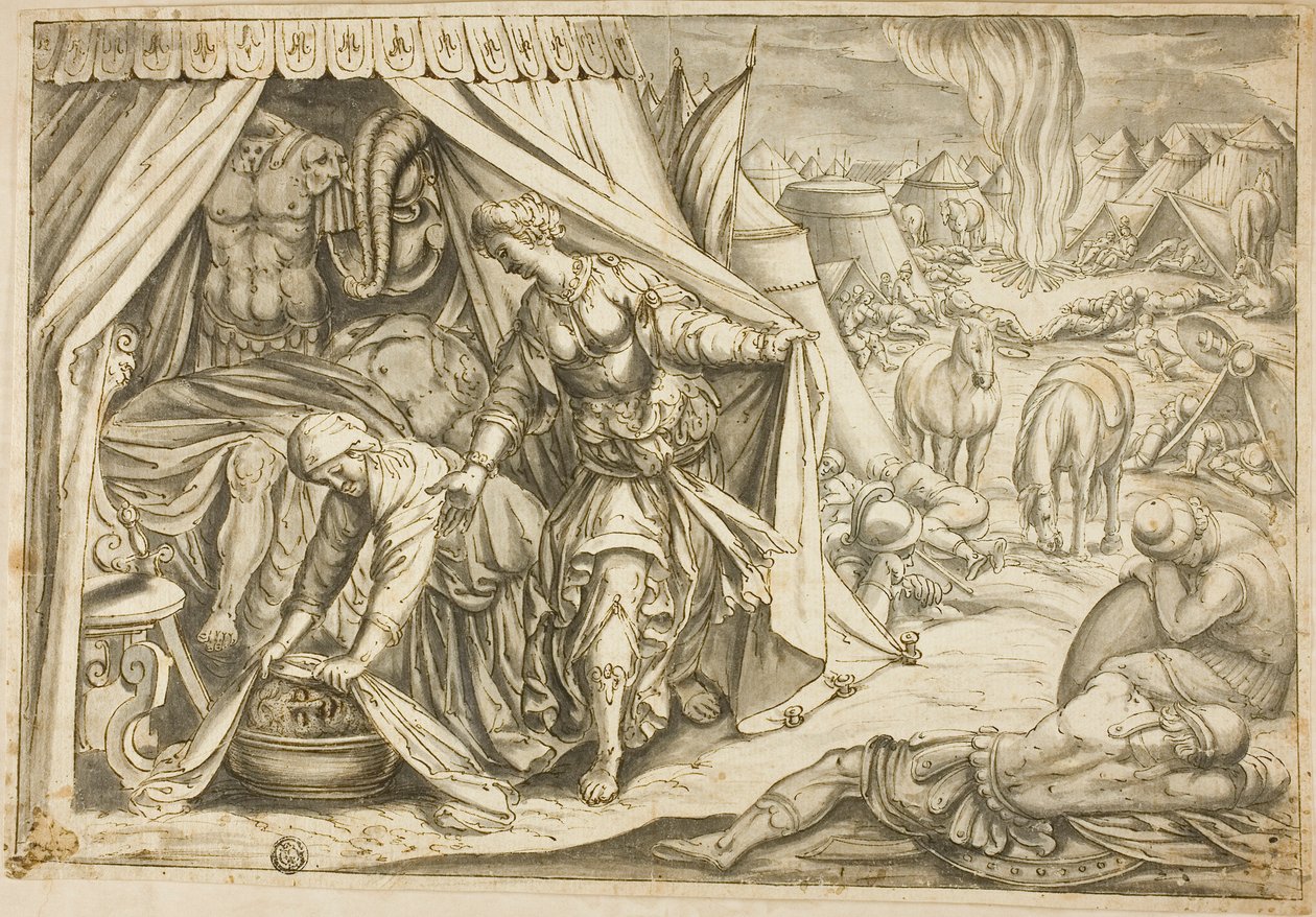 Judith a Holofernes od Antonio Tempesta