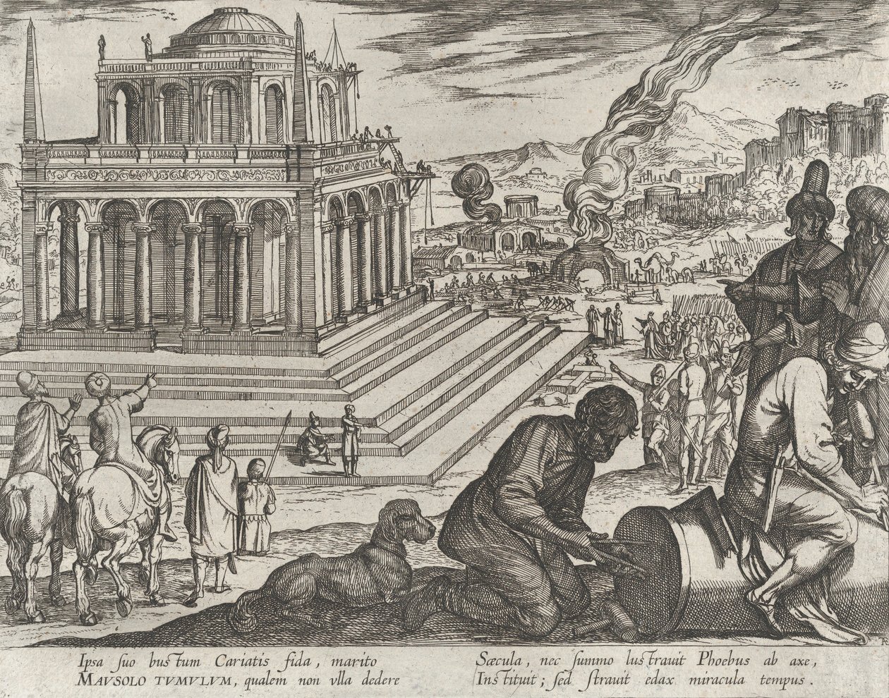 Deska 5: The Tomb of Mausolus, ze 