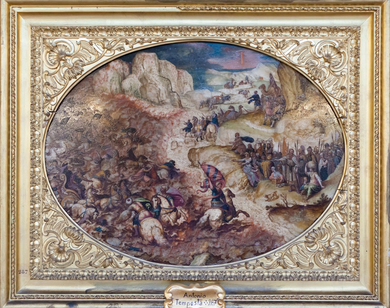 Přechod přes Rudé moře od Antonio Tempesta