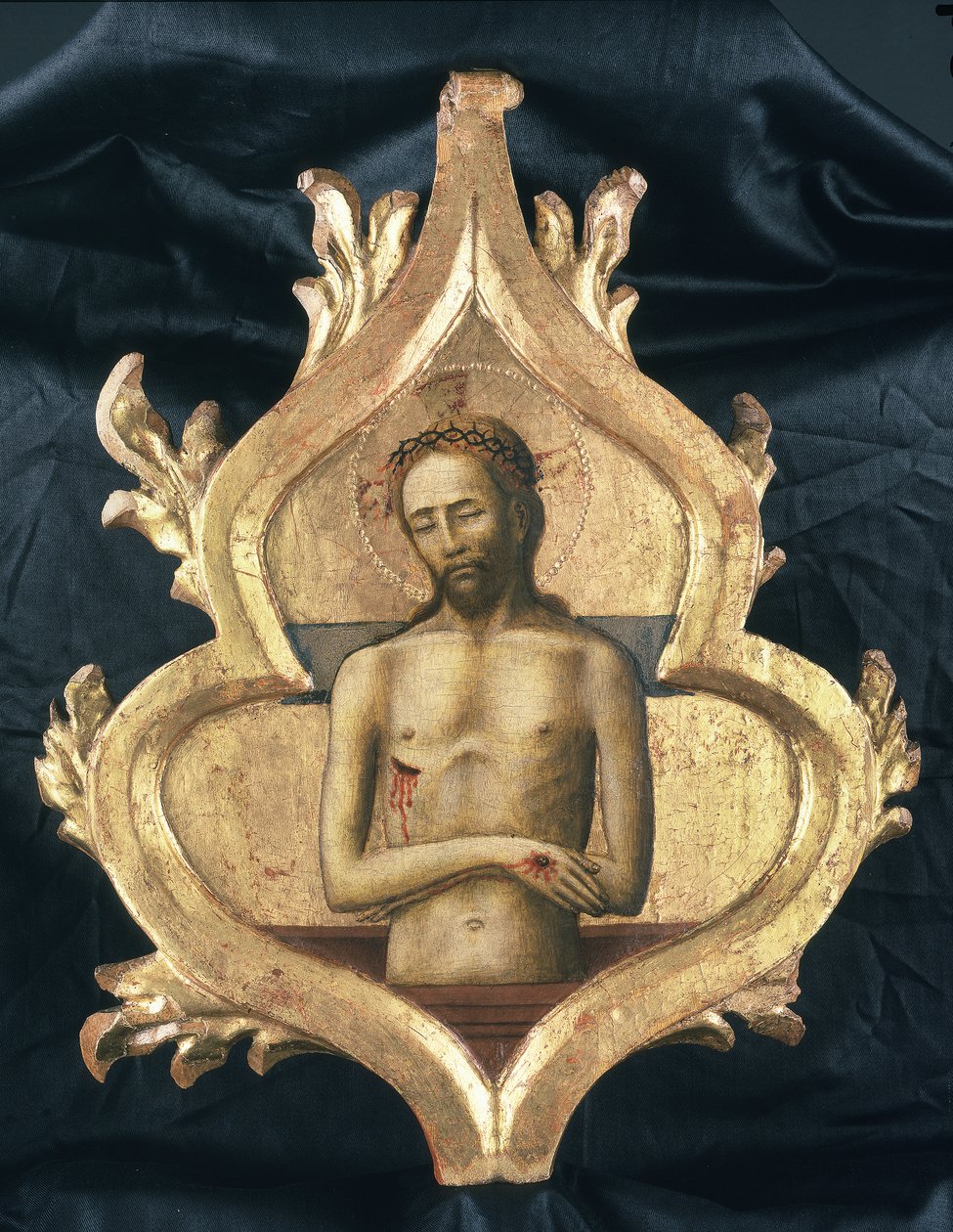Mrtvý Kristus (pieta) od Antonio Vivarini