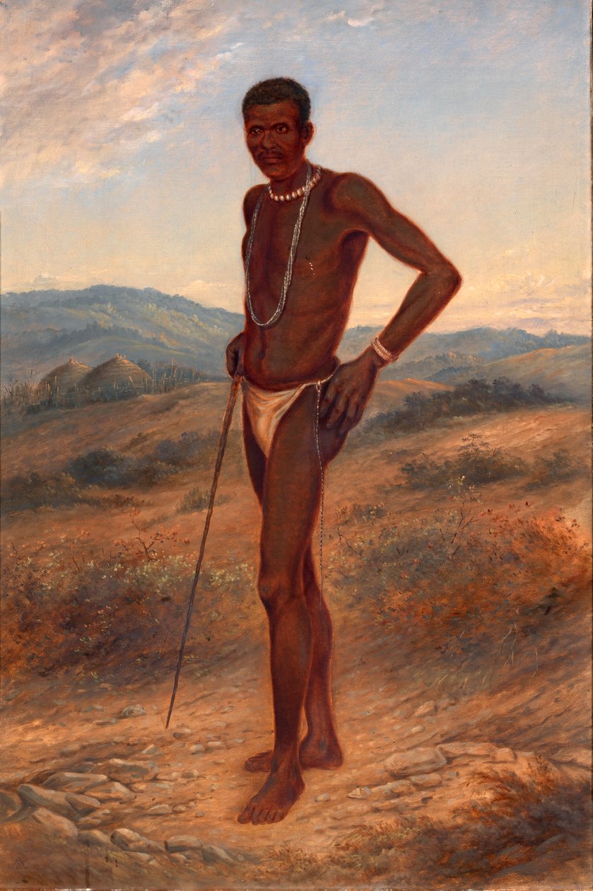Kaffir Man, ca. 1893. od Antonio Zeno Shindler