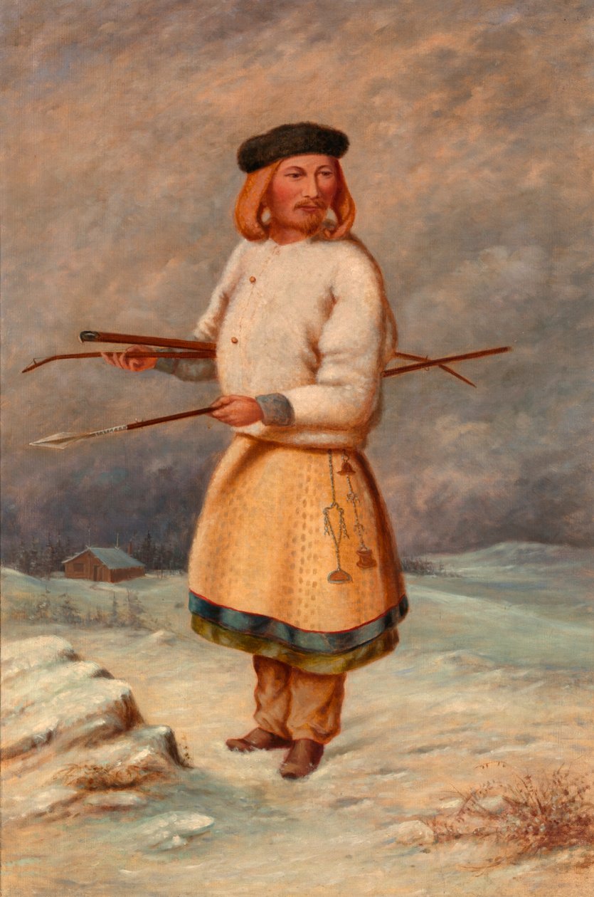 Litevský muž, ca. 1890-1899. od Antonio Zeno Shindler