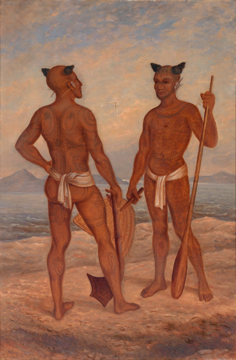 V Marquesan, Ca. 1893. od Antonio Zeno Shindler