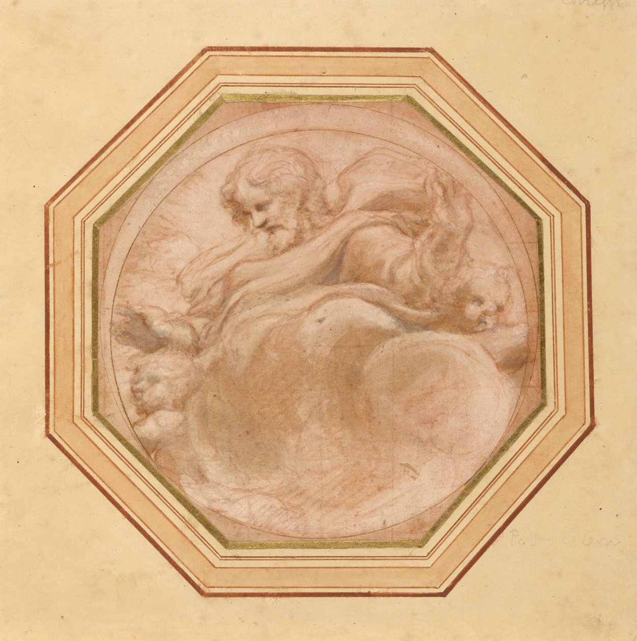 Correggio - Kristus ve slávě, 87.GB.90 od Antonio da Correggio