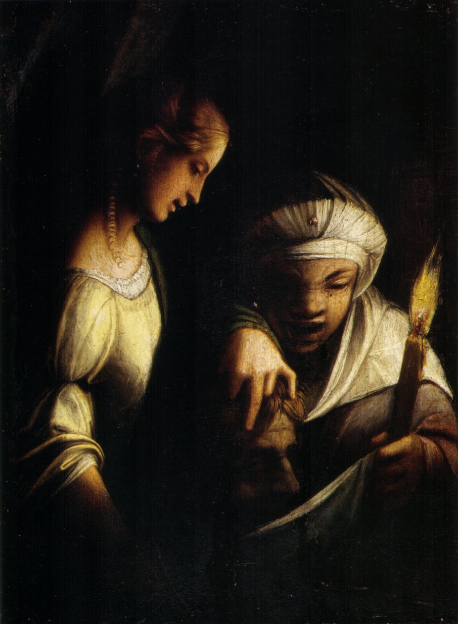 Judith a její služebná od Antonio da Correggio