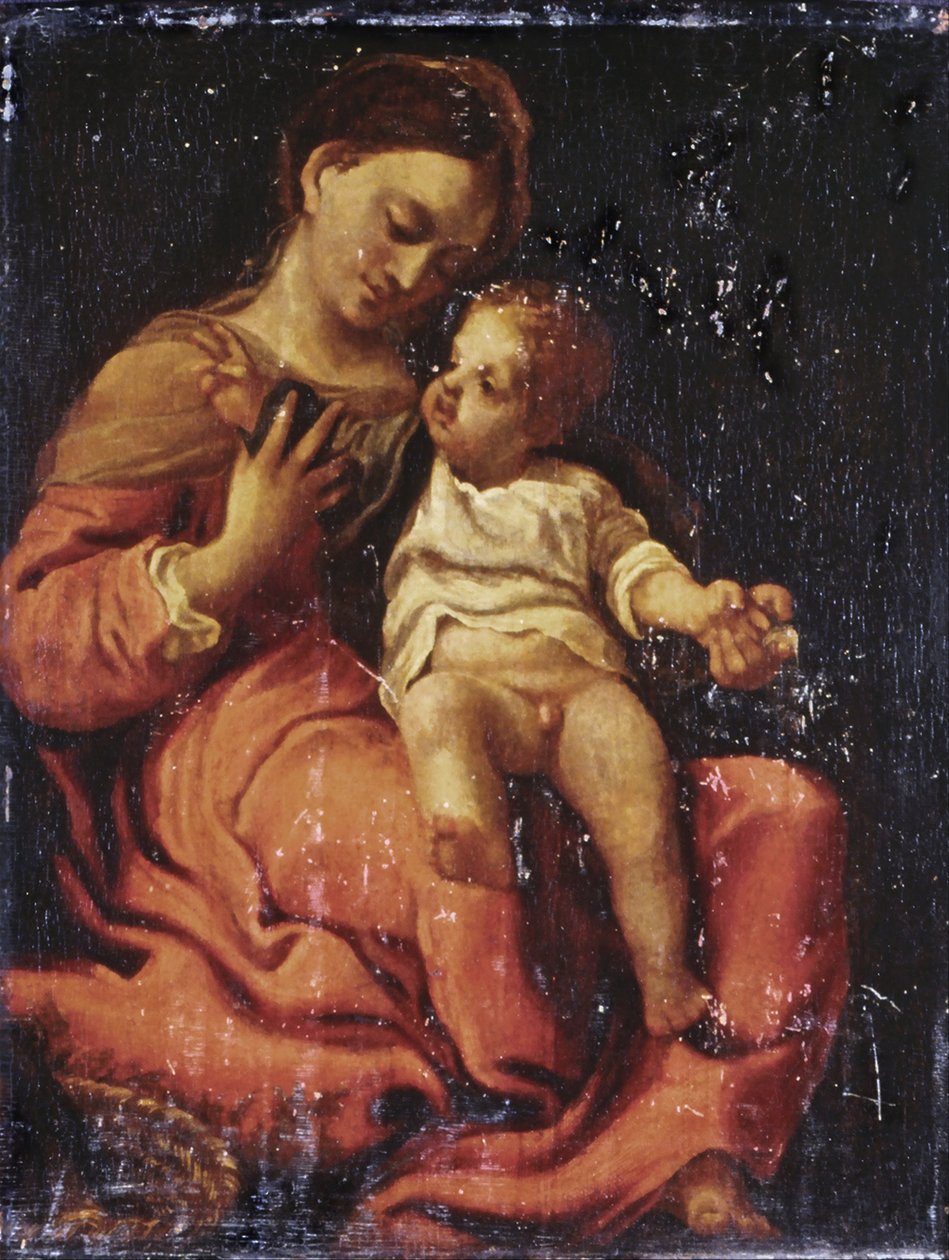 Madona s dítětem od Antonio da Correggio