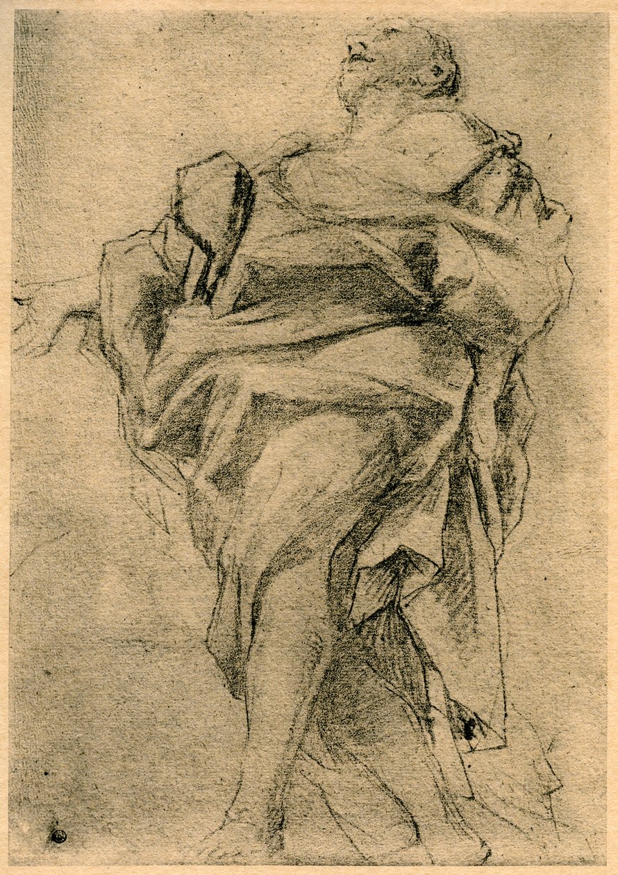 Studie k postavě apoštola, 1913. od Antonio da Correggio