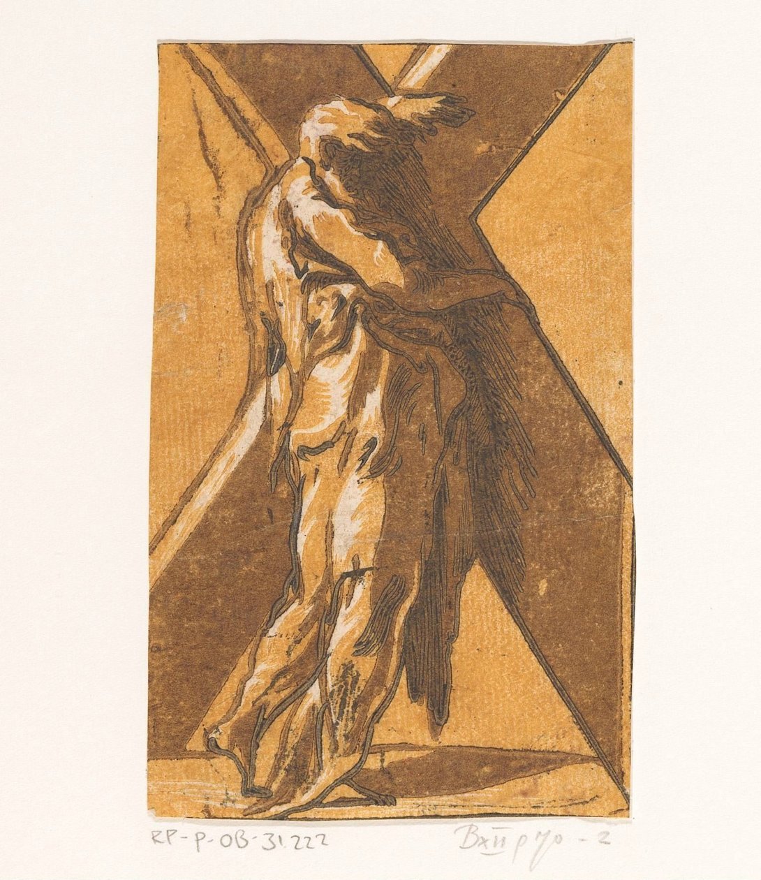 Svatý Ondřej Kristus a dvanáct apoštolů (název série) od Antonio da Trento (attributed to)