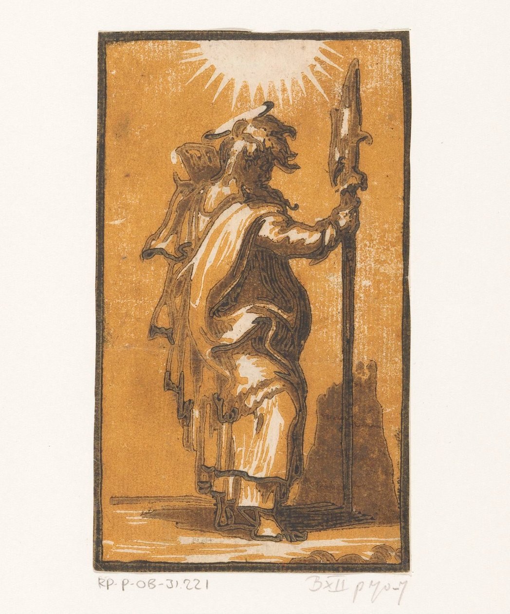 Svatý Matěj Kristus a dvanáct apoštolů (název série) od Antonio da Trento (attributed to)