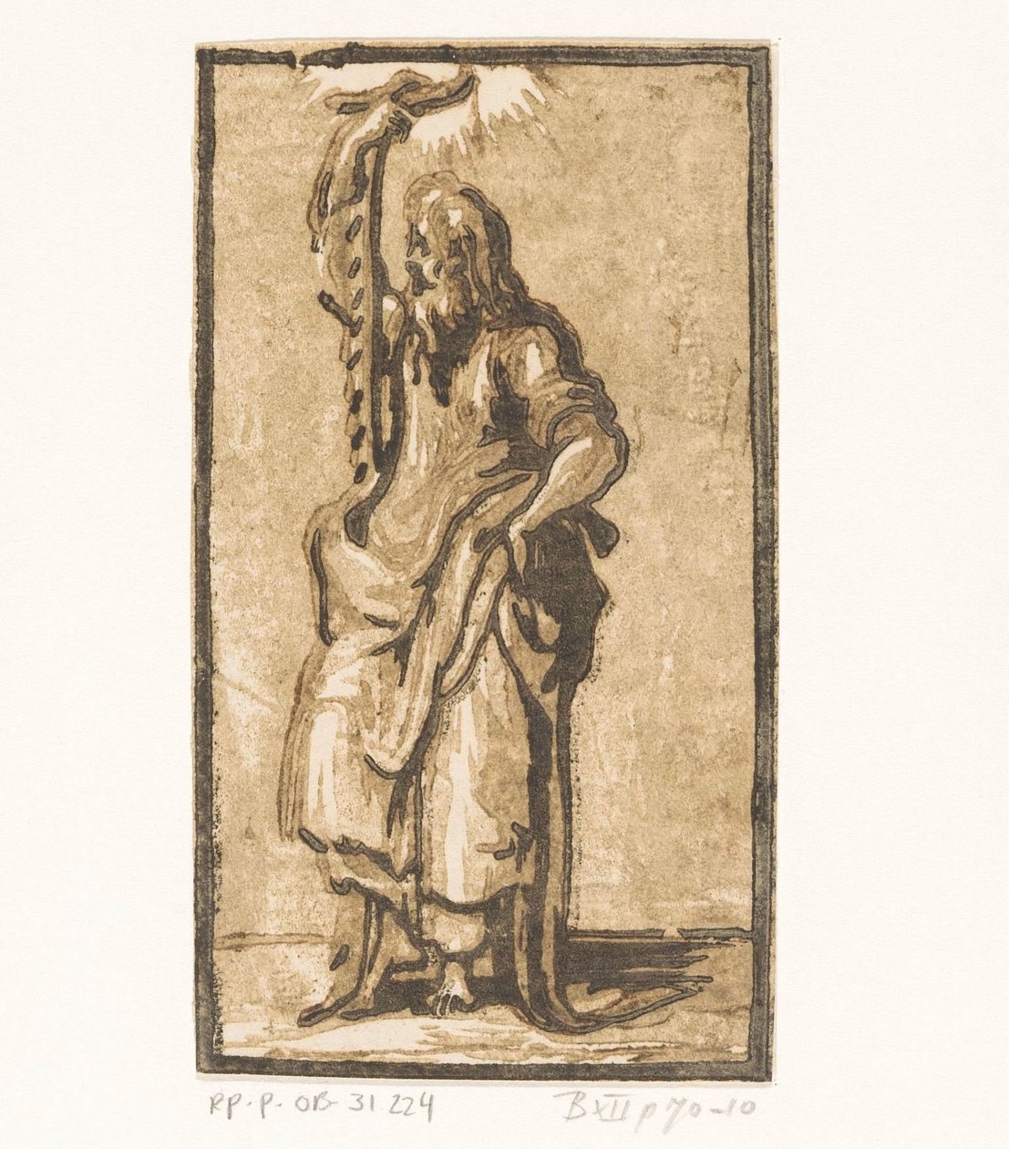 Svatý Šimone Kristus a dvanáct apoštolů (název série) od Antonio da Trento (attributed to)