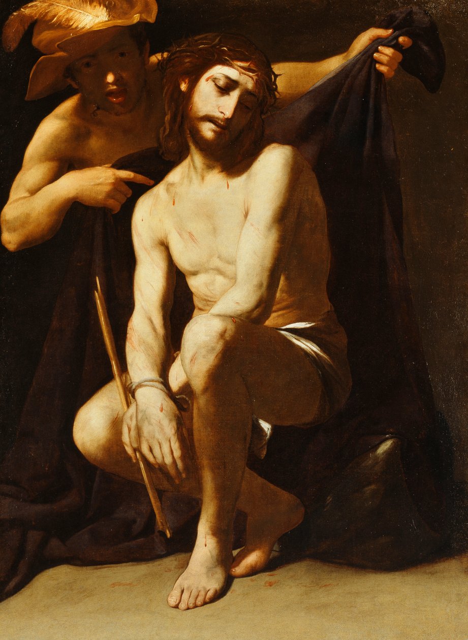 Zesměšňování Krista od Antonio de Bellis
