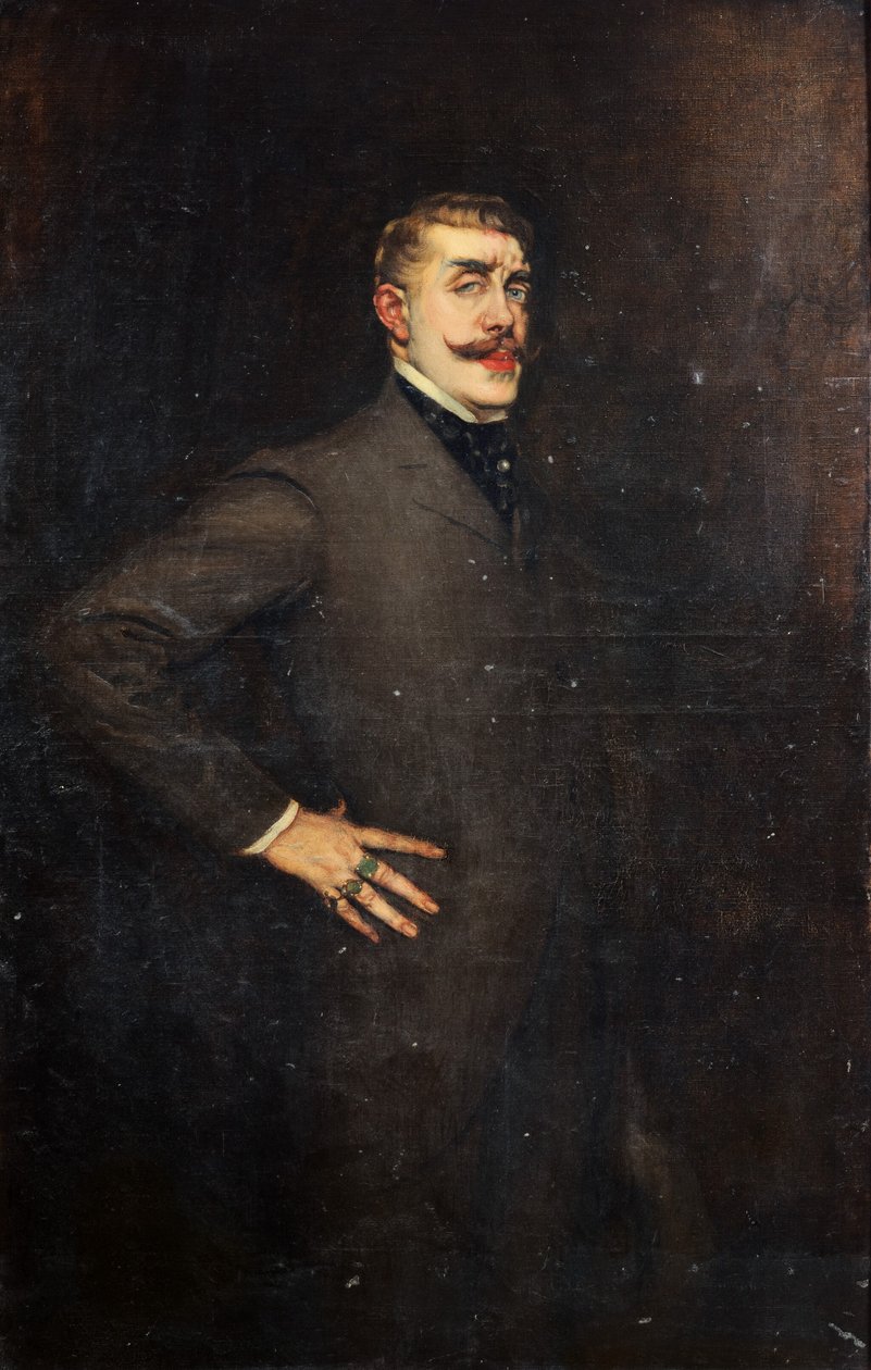 Antonio de La Gandara - Portrét Jeana Lorraina od Antonio de la Gandara