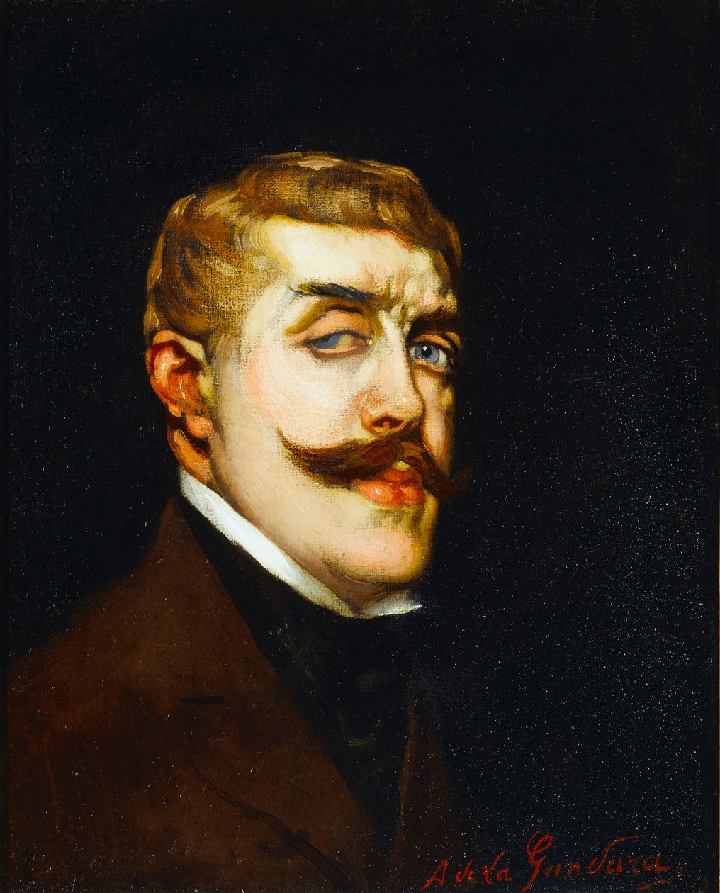 Portrét básníka Jeana Lorraina 1855-1906, c. 1900 od Antonio de la Gandara