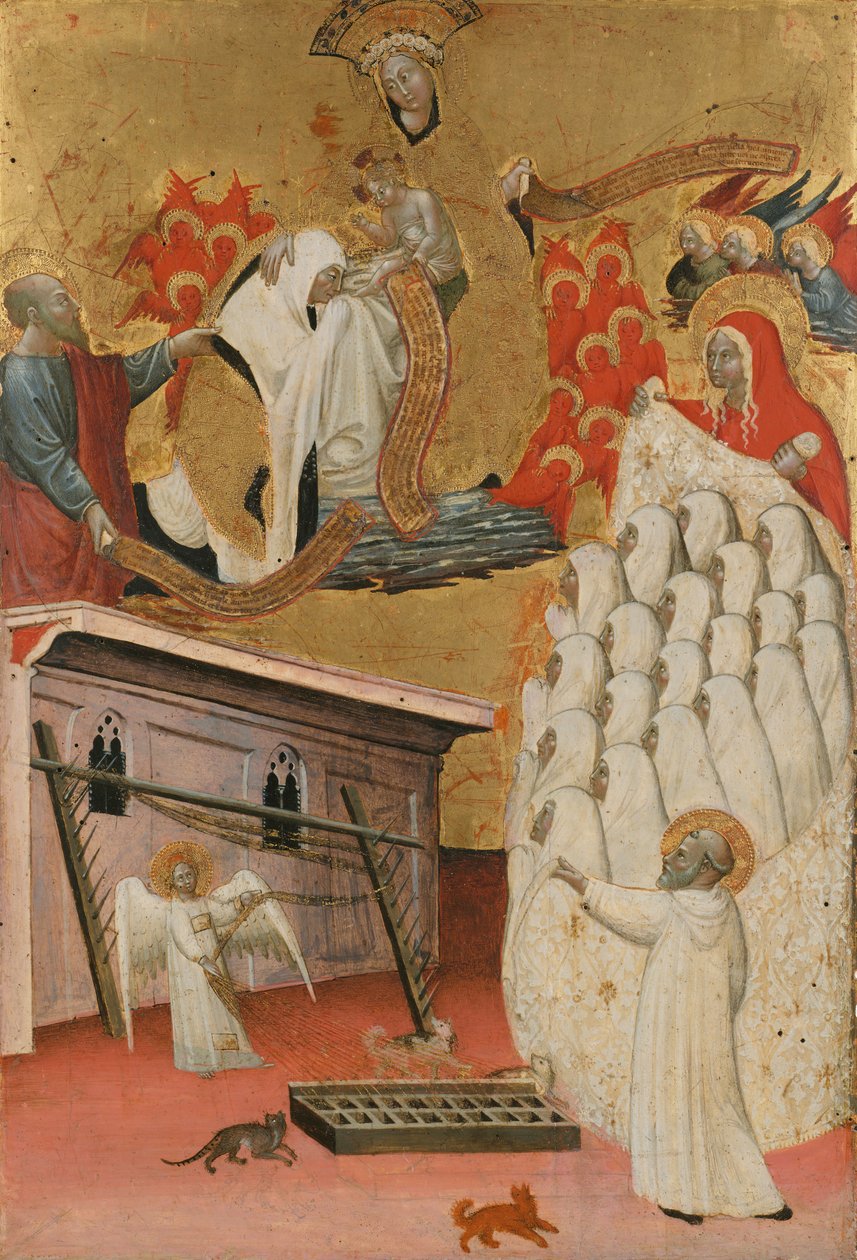 Santa Francesca Romana Oděná Pannou, ca. 1445. od Antonio del Massaro da Viterbo
