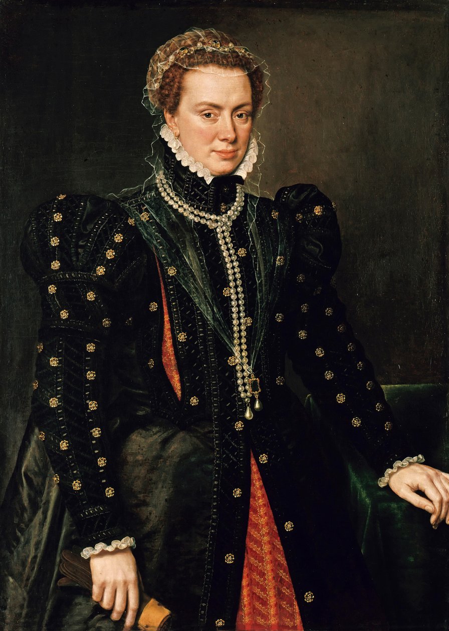 Margaret, vévodkyně z Parmy od Antonis Mor
