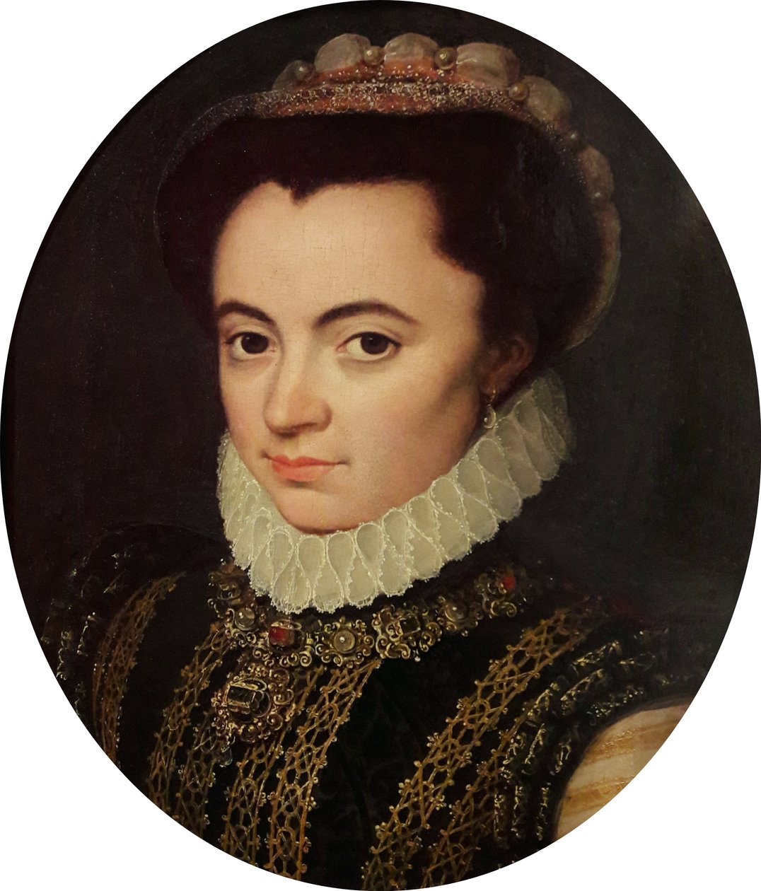 Portrét Marie Portugalska, vévodkyně z Parmy (1538-1577) od Antonis Mor