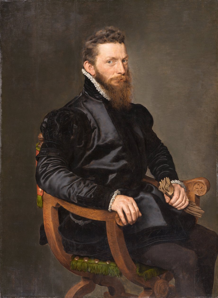Portrét gentlemana od Antonis Mor