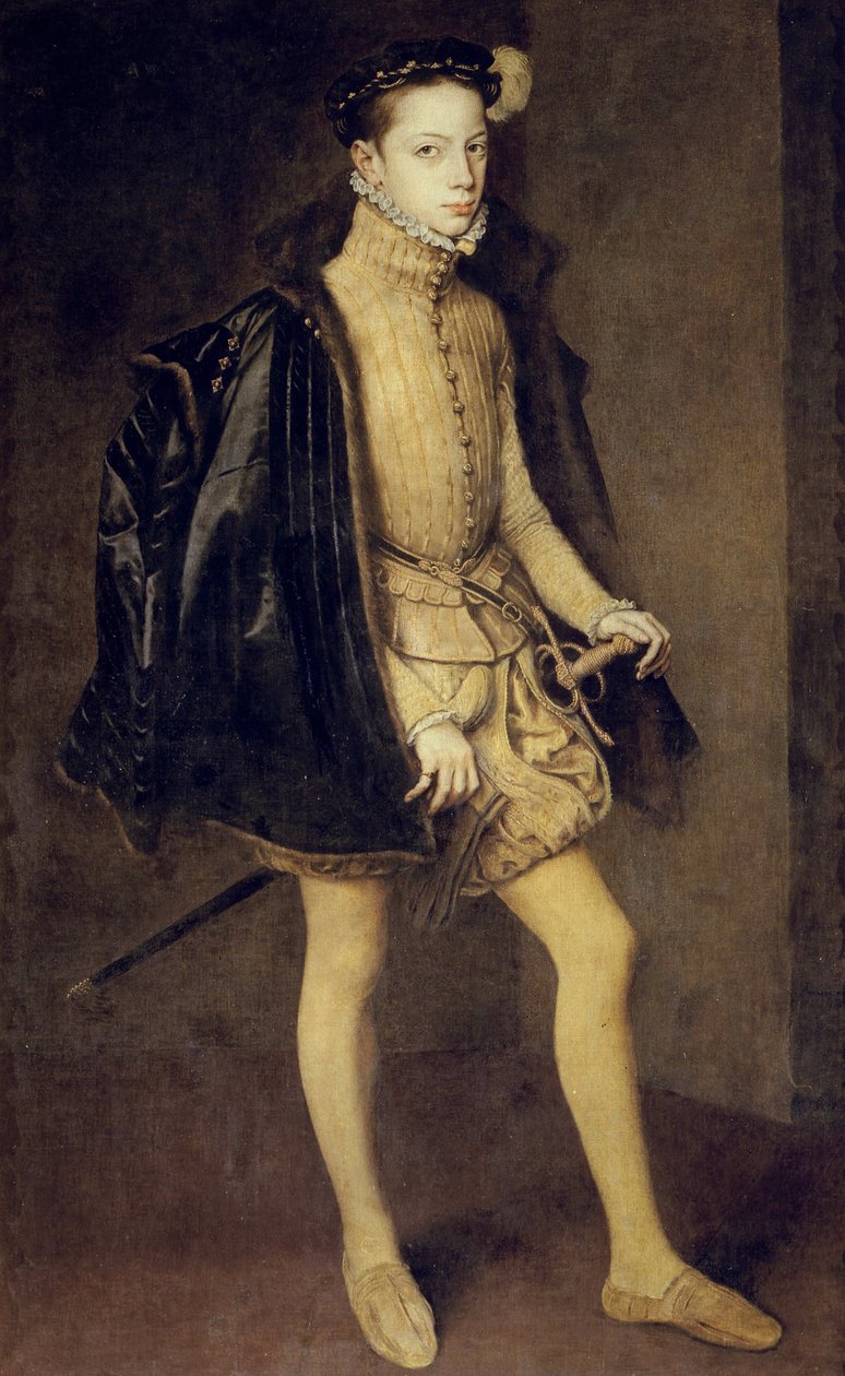 Portrét Alessandra Farnese 15451592, vévoda z Parmy, 1557 od Antonis Mor