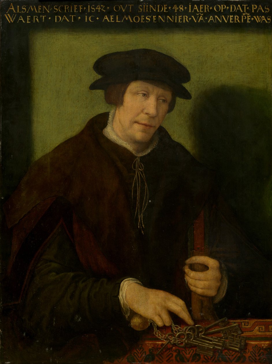 Portrét almužníka z Antverp od Antwerp 16th Century