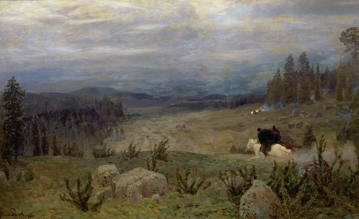 Sibiř, 1894 od Apollinari Mikhailovich Vasnetsov