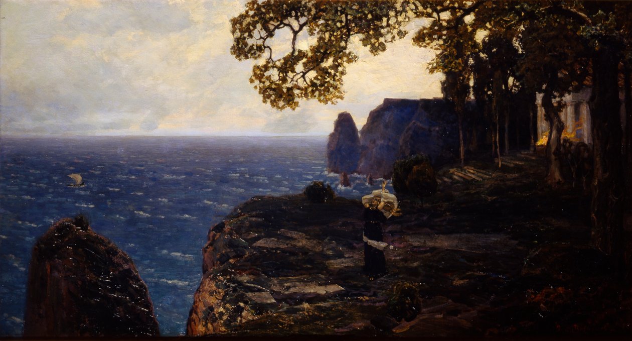 Ifigenie v Tauris, 1889-1890 od Apollinari Mikhailovich Vasnetsov
