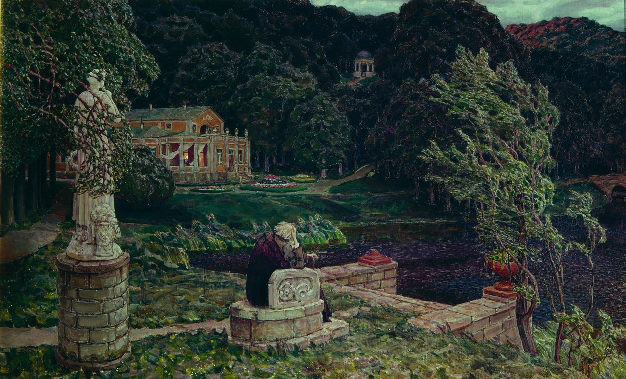 Zvuk starého parku, 1926 od Apollinari Mikhailovich Vasnetsov