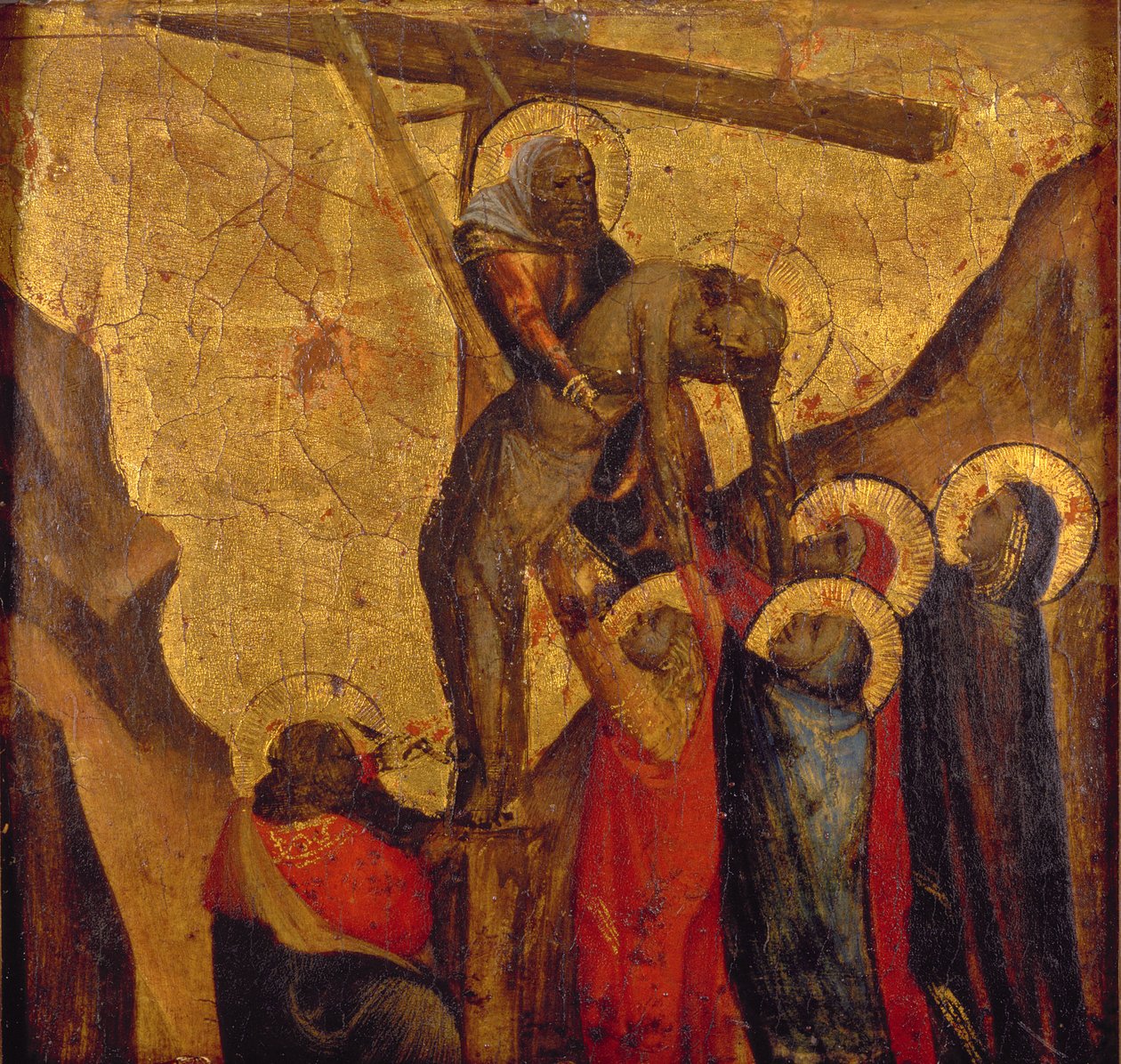 Složení Krista z kříže (panel) od Arcangelo di Cola da Camerino